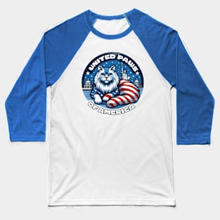 united paws of America Baseball T-Shirt